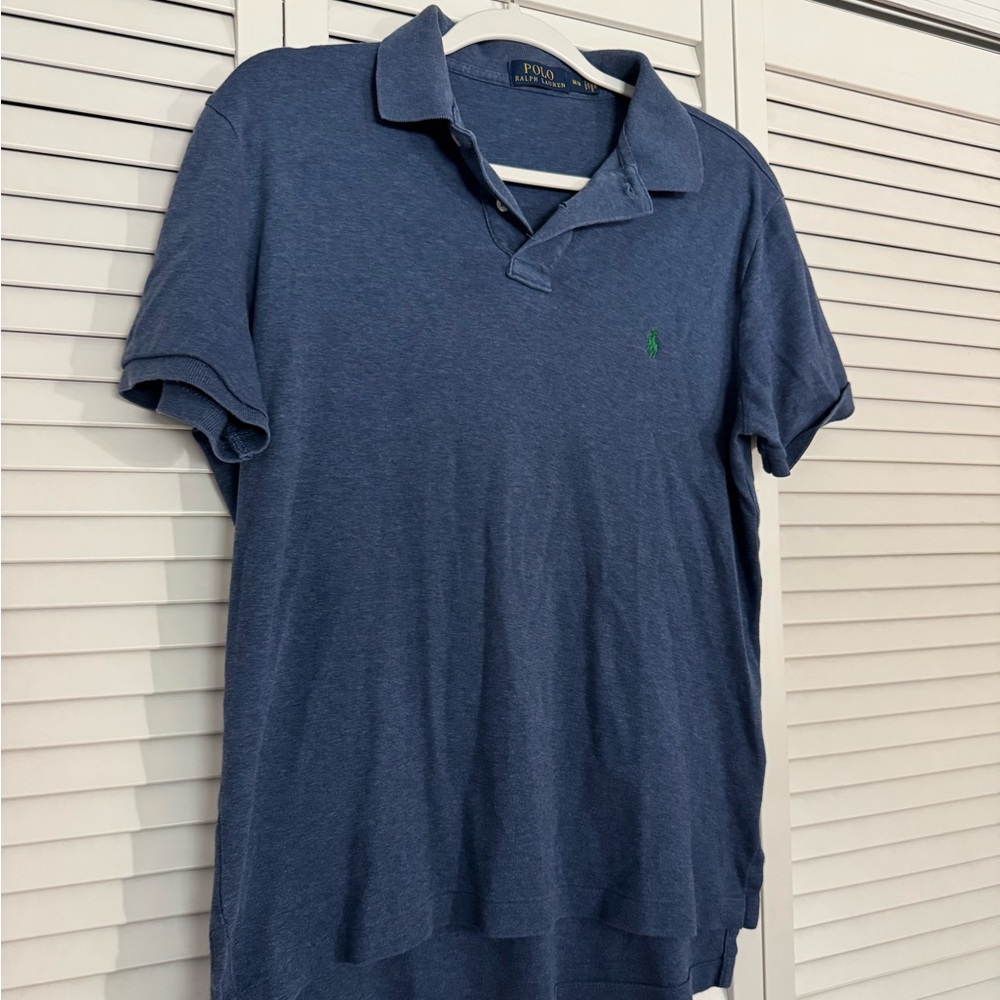 Polo Ralph Lauren Polo Shirt Navy Blue Preppy Golf Tennis Men’s Sz M